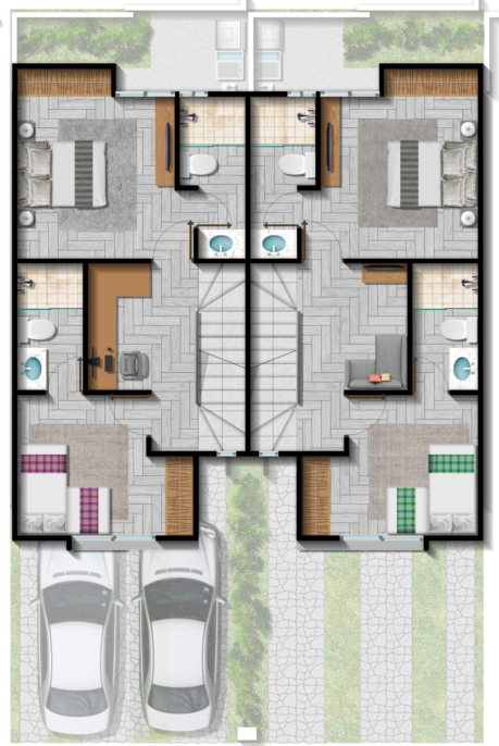 Álamos Plus Planta Media - Villas Xaltipa II